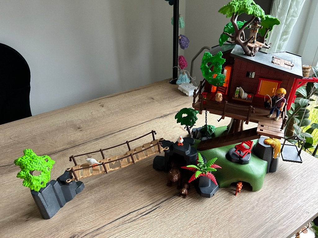 Playmobil 5557 avontuurlijke boomhut, Ophalen of Verzenden, Zo goed als nieuw