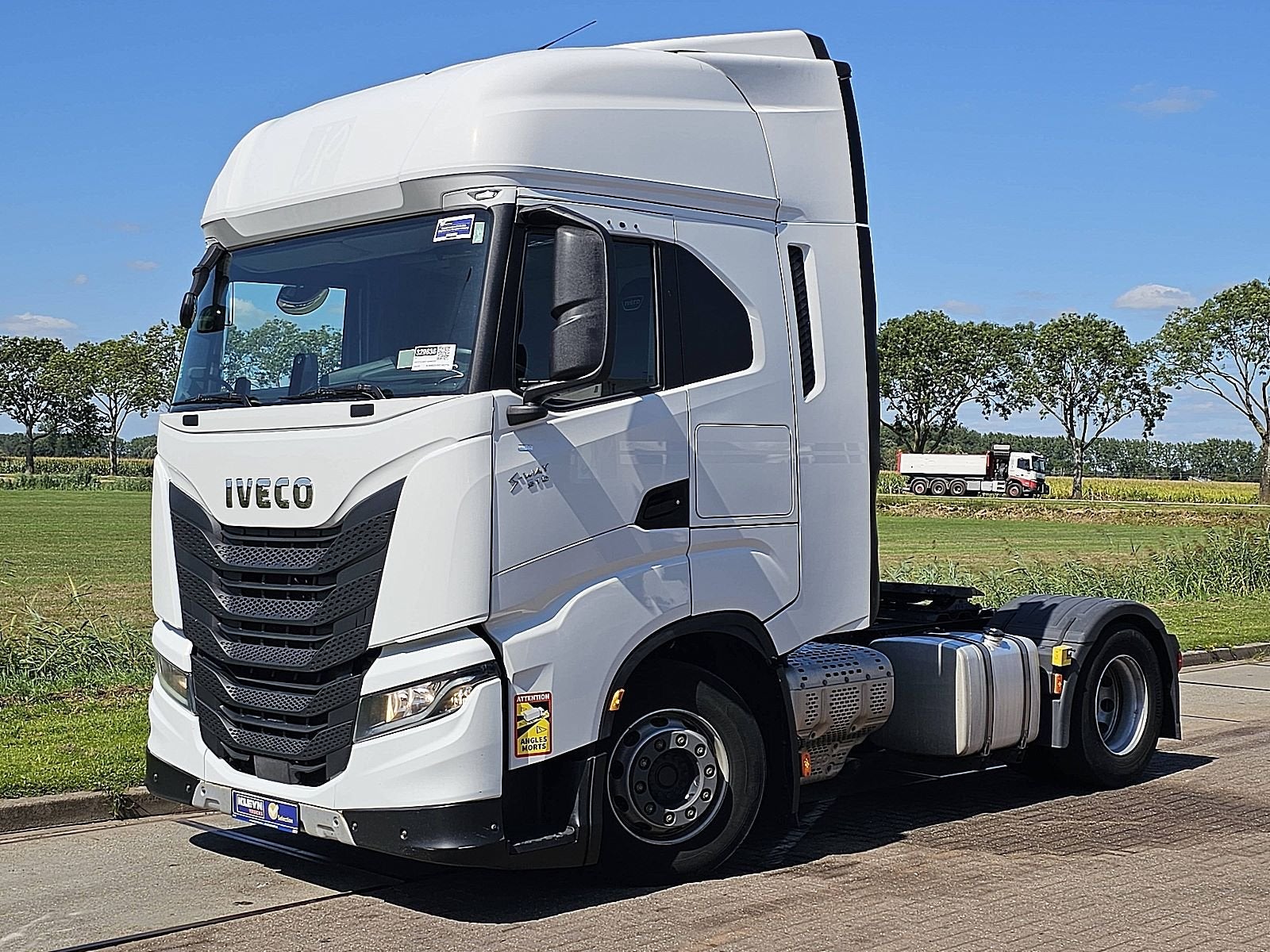 IVECO S-WAY AS440S51, Auto's, Automaat, Euro 6, Iveco, Wit