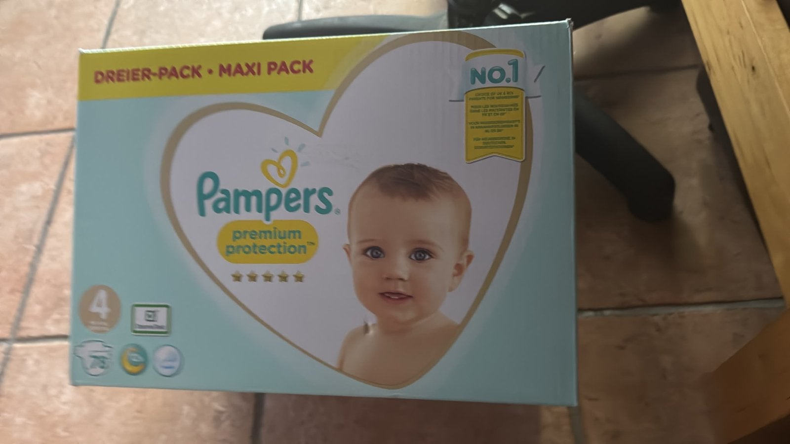 Nieuwe Pampers Premium Protection Maat 4 (78 luiers), Ophalen, Nieuw