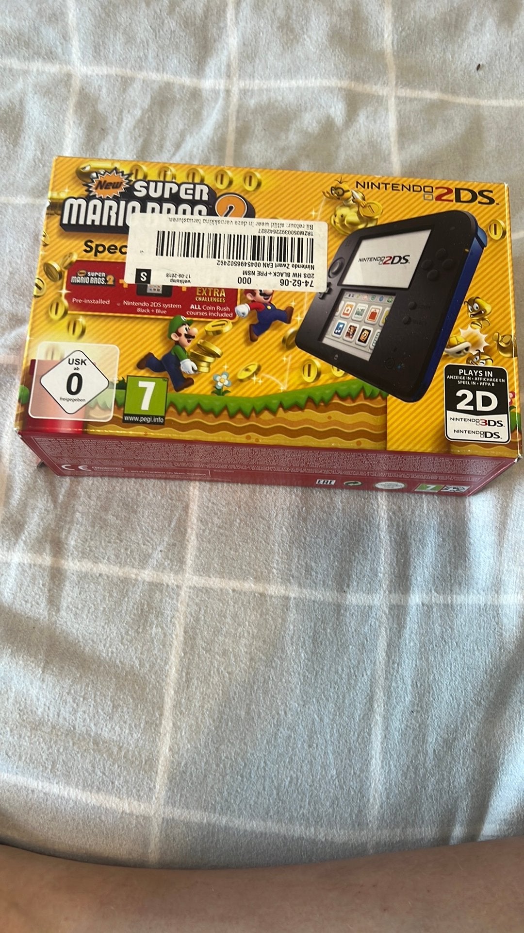 Nintendo ds zonder oplader, Ophalen, Blauw, 2DS, Gebruikt