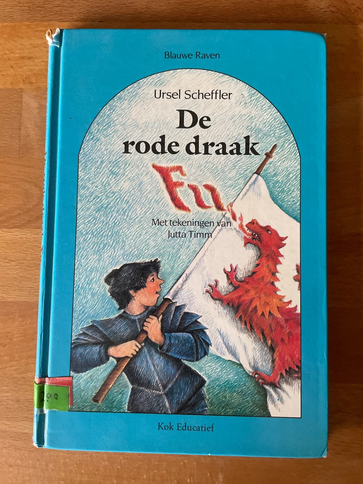 De rode draak - Ursel Scheffler - Kok Educatief, Ophalen of Verzenden, Gelezen, Sprookjes