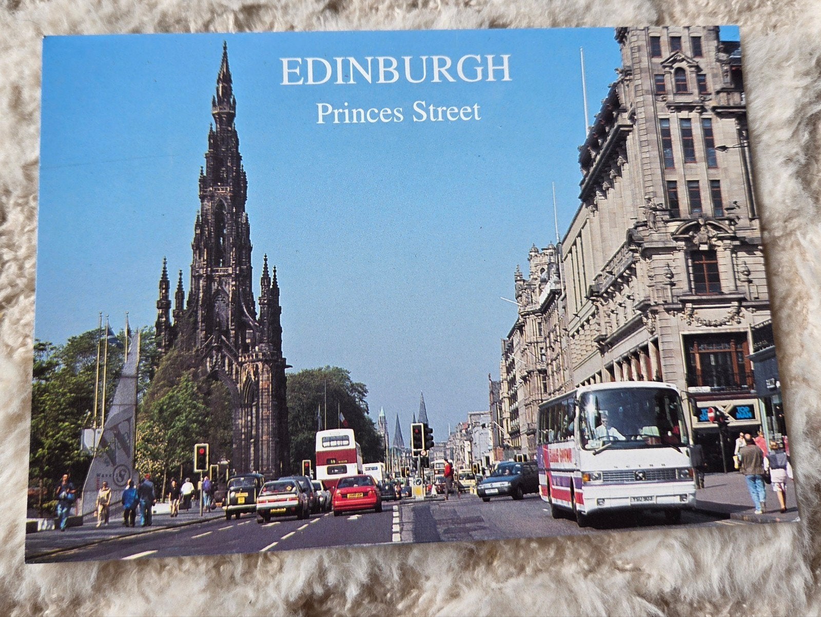Edinburgh Princes Street Schotland, Verzamelen, Verzenden, 1980 tot heden, Ongelopen, Engeland