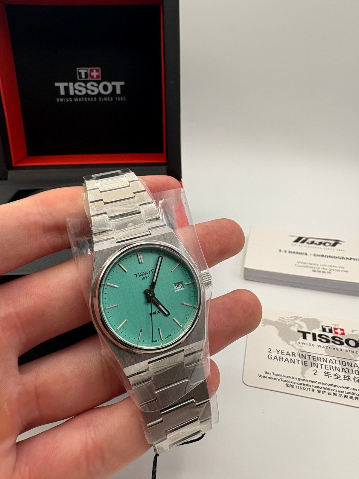 Tissot PRX Full Set, Ophalen of Verzenden, Zo goed als nieuw