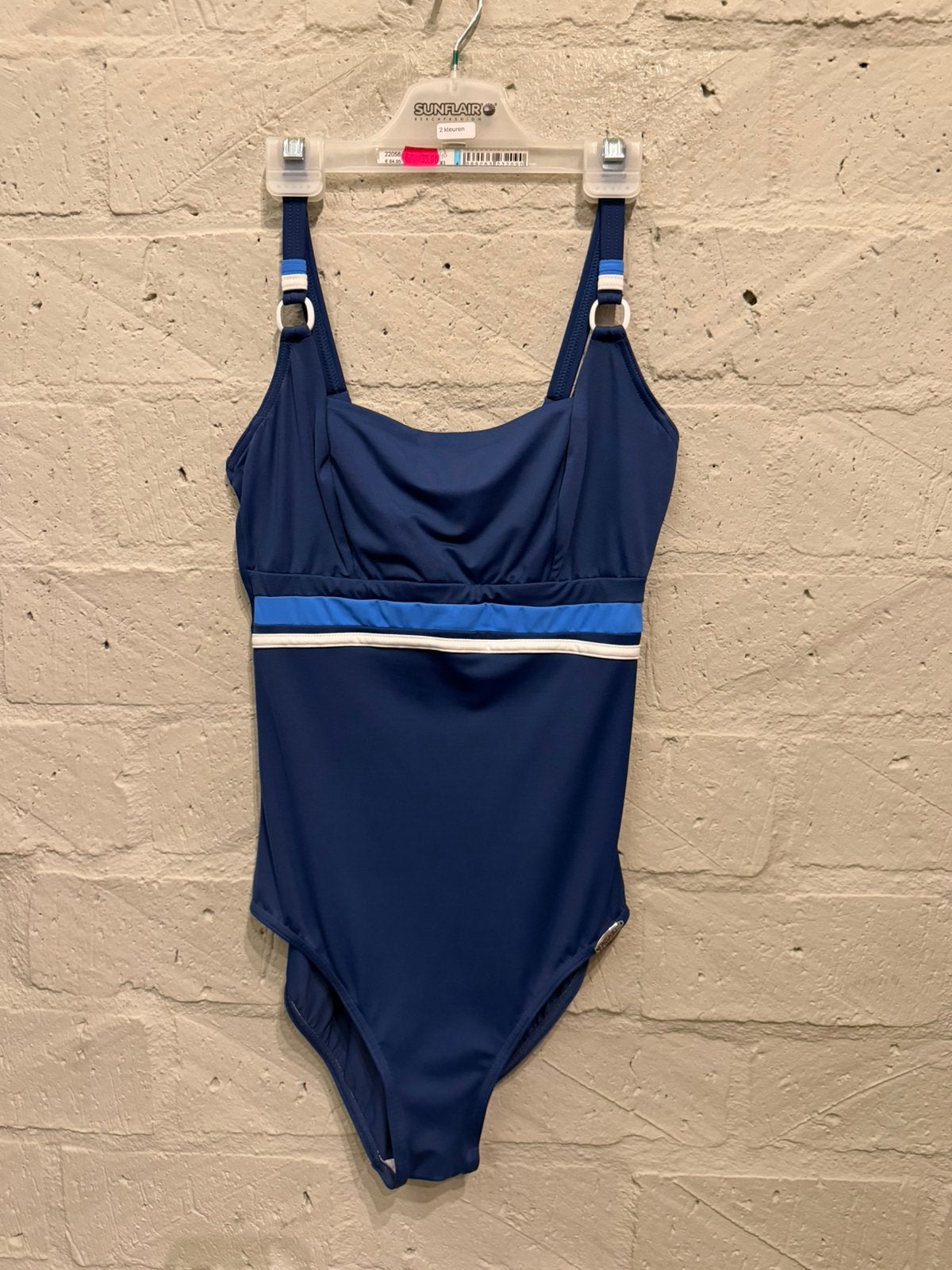 Sunflair badpak 40B/ 80B NIEUW!! Nu €30, Kleding | Dames, Badmode en Zwemkleding, Ophalen of Verzenden, Nieuw, Blauw, Badpak