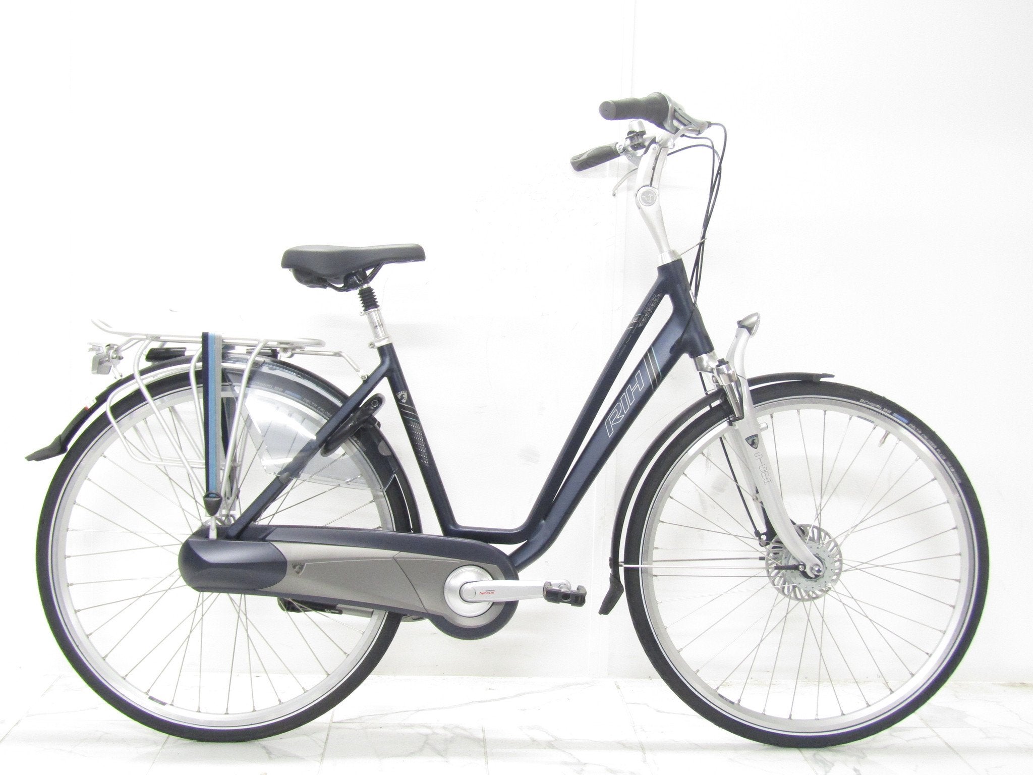 Rih Omega blauw dames 49cm 28inch, 47 tot 50 cm, Gebruikt, Overige merken, Versnellingen