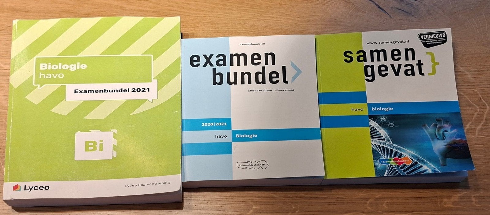Havo Biologie Examenbundels Lyceo 2020/2021 & 2021, Ophalen of Verzenden, Beta, Zo goed als nieuw, Niet van toepassing