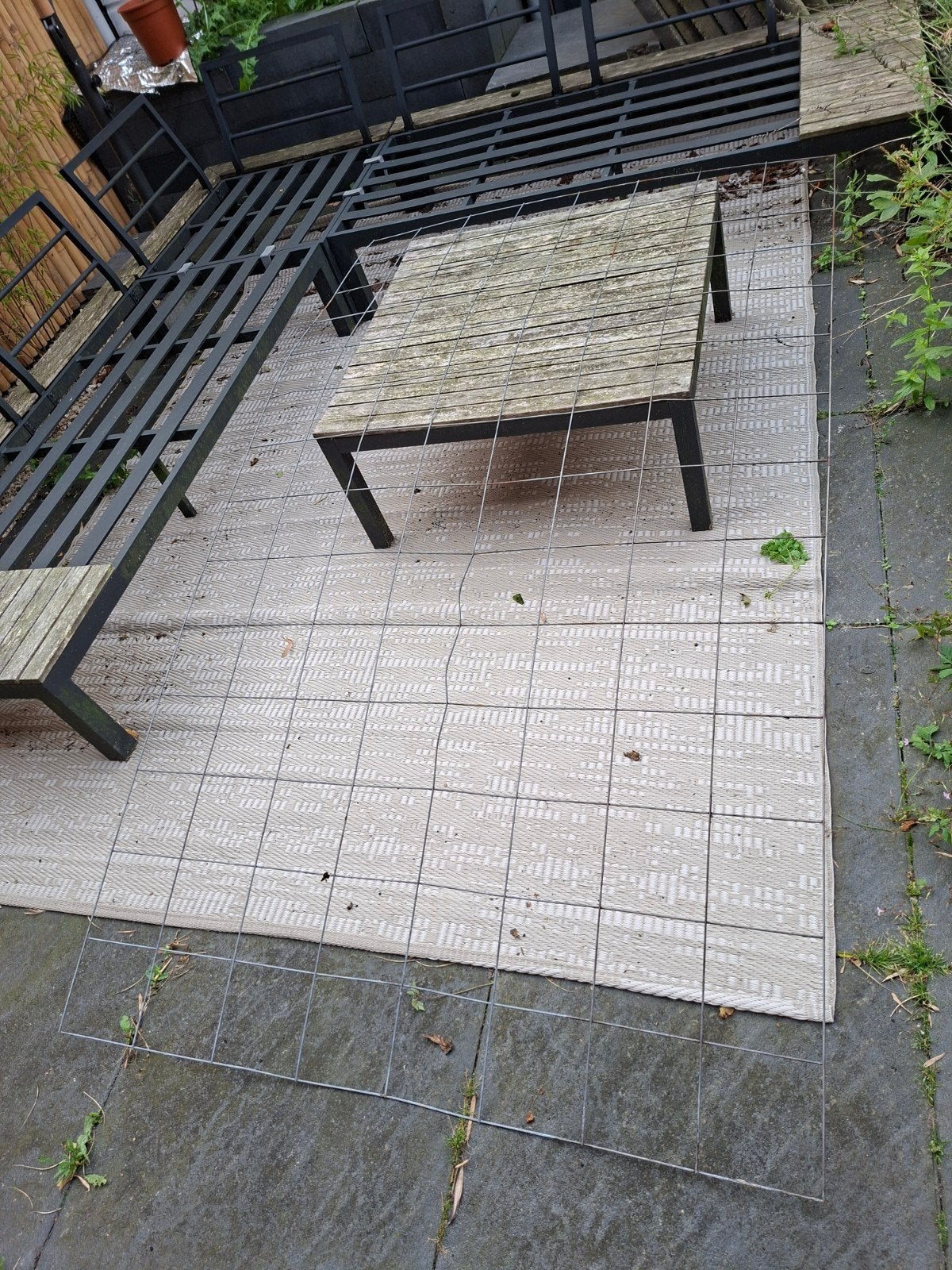 gaaspaneel - 210x120cm, Tuin en Terras, Ophalen, Gebruikt
