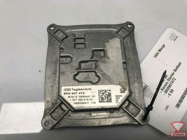audi a4 8k vag xenon starter ballast 8k0907472