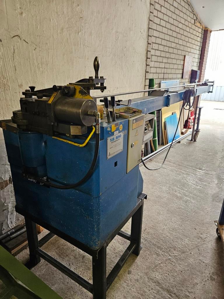 Tubobent buisbuigmachine, Ophalen