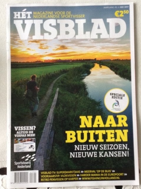 Het Visblad - mei 2017, Ophalen of Verzenden, 1980 tot heden, Nederland, Tijdschrift