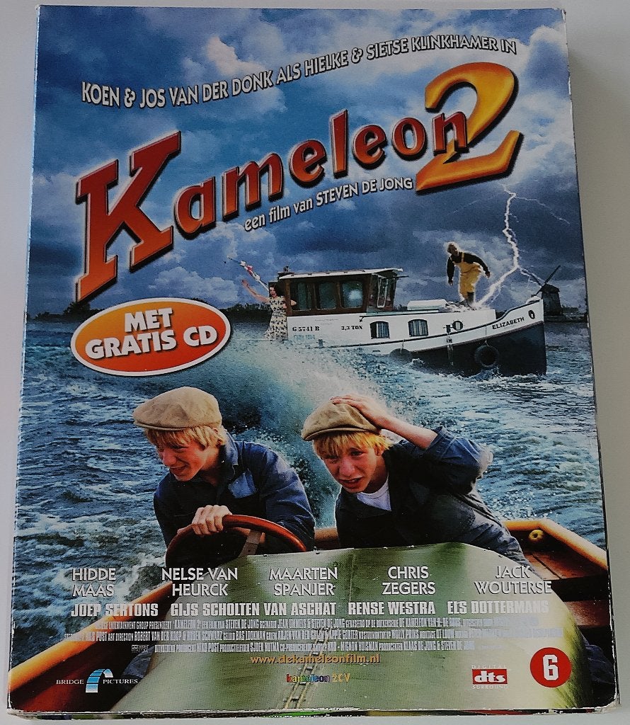 Dvd *** KAMELEON 2 *** 2-Disc Boxset Special Edition incl CD, Vanaf 6 jaar, Ophalen of Verzenden, Zo goed als nieuw, Actie en Avontuur