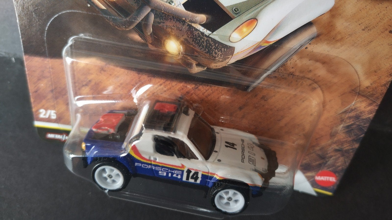 Porsche 914 Safari Rothmans 1:64 Hotwheels Premium Pol, Auto, Verzenden, Nieuw, M