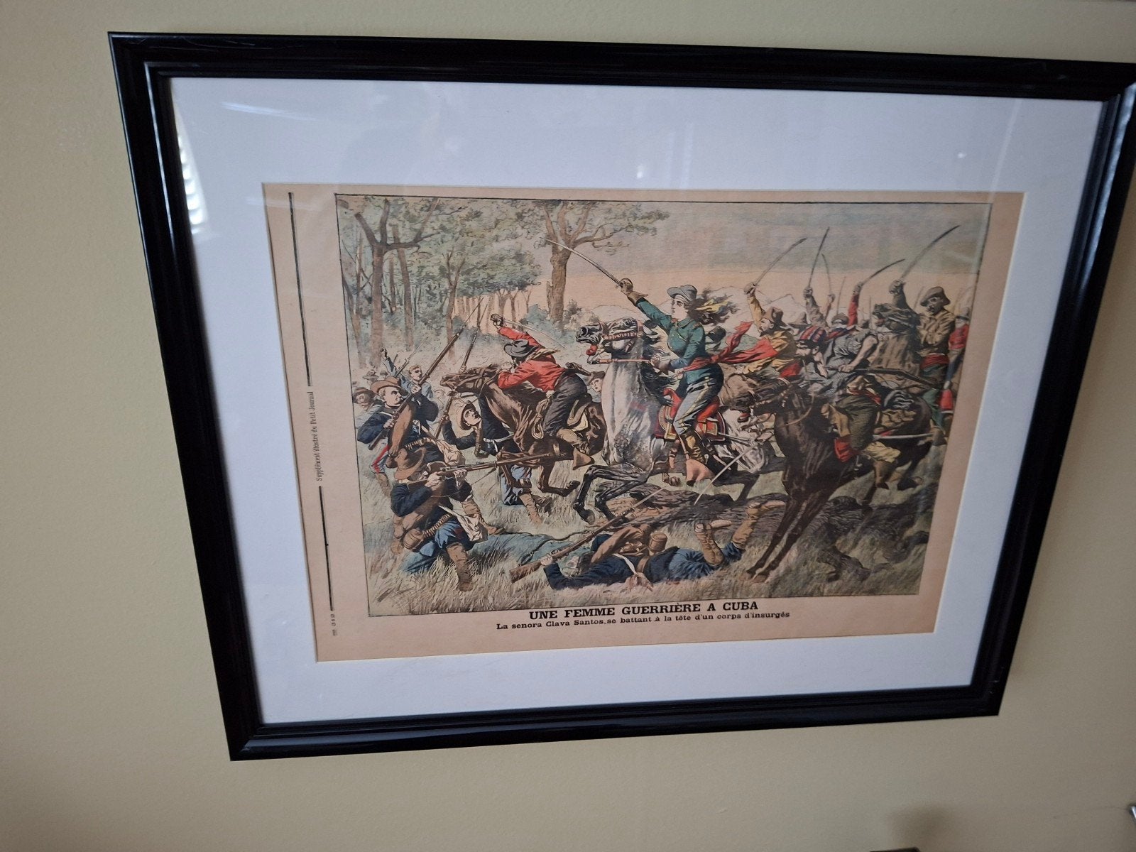 2x Voorkant Franse Weekbladen uit1899 Historische Krante, Ophalen of Verzenden, Landmacht, Overige typen