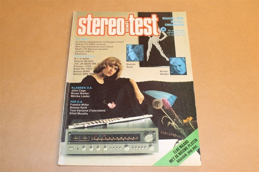 Vintage magazine - Stereotest - 1977 - Audio !!, Ophalen of Verzenden, 1960 tot 1980, Knipsel(s)
