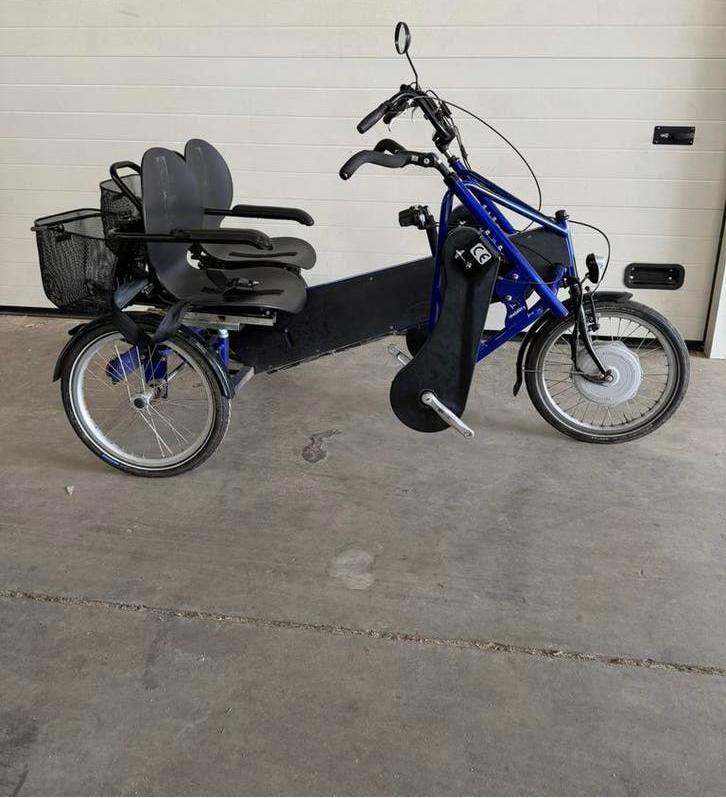 Elektrische PF Mobility duofiets met Heinzmann Direct system, Ophalen of Verzenden, Gebruikt, Schijfrem