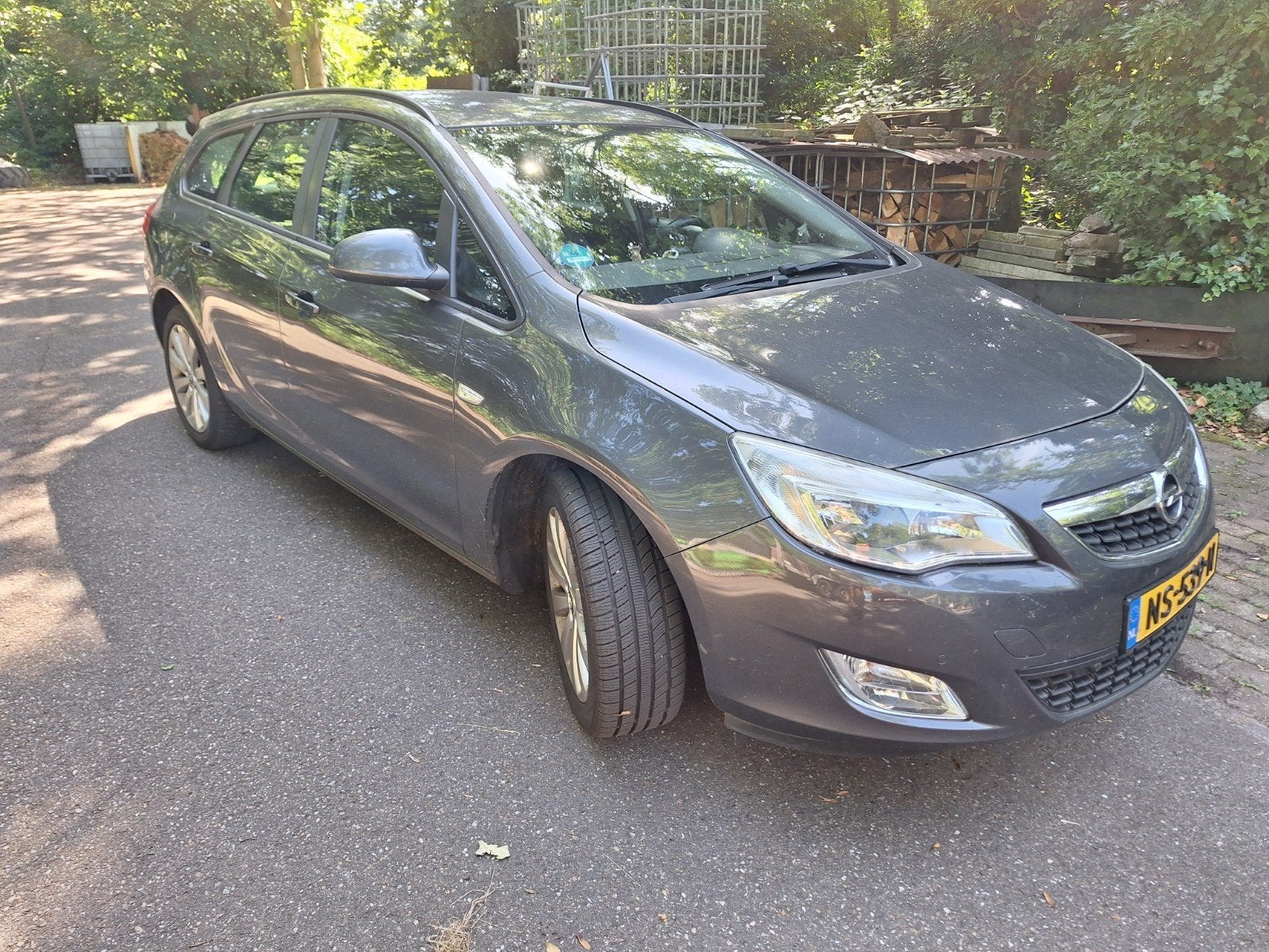 Opel Astra 1.4 Turbo 103KW ST 2011 Grijs, Voorwielaandrijving, Stof, Zwart, 4 cilinders