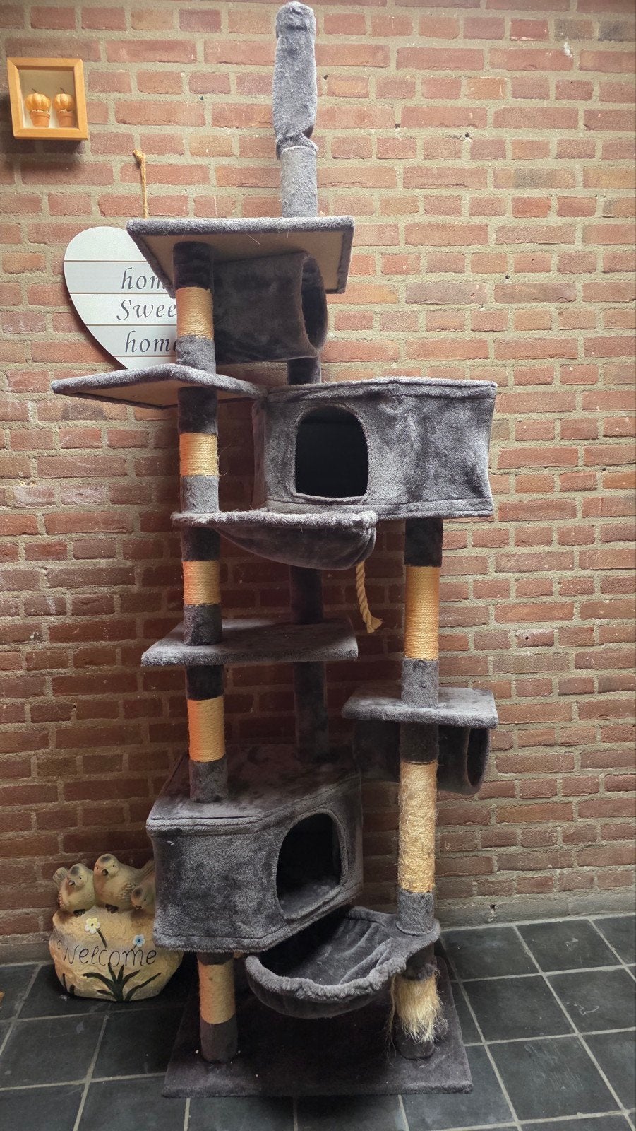 Krabpaal katten 225 cm, Ophalen, Zo goed als nieuw