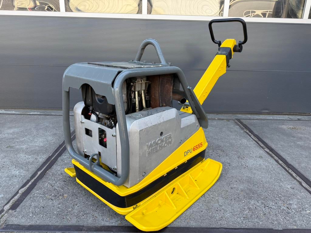 Wacker trilplaat te koop DPU 6555 (onbalans gereviseerd), Ophalen, Gebruikt
