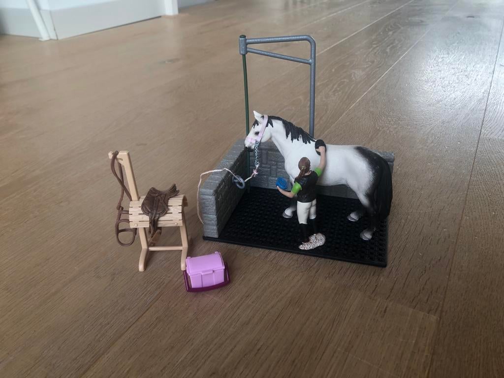 Schleich Wasplaats 42104, Kinderen en Baby's, Speelgoed | Overig, Ophalen of Verzenden, Gebruikt, Jongen of Meisje