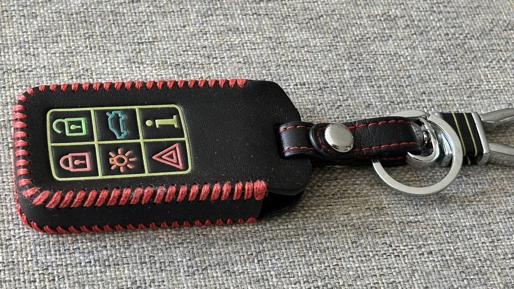 Het hoesje voor Volvo autosleutel, autosleutel hoes, Ophalen of Verzenden, Gebruikt
