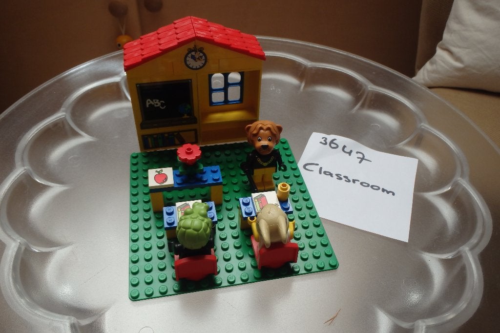 Lego Fabuland Classroom Klaslokaal 3647 compleet, Kinderen en Baby's, Speelgoed | Duplo en Lego, Lego, Compleet, Ophalen of Verzenden