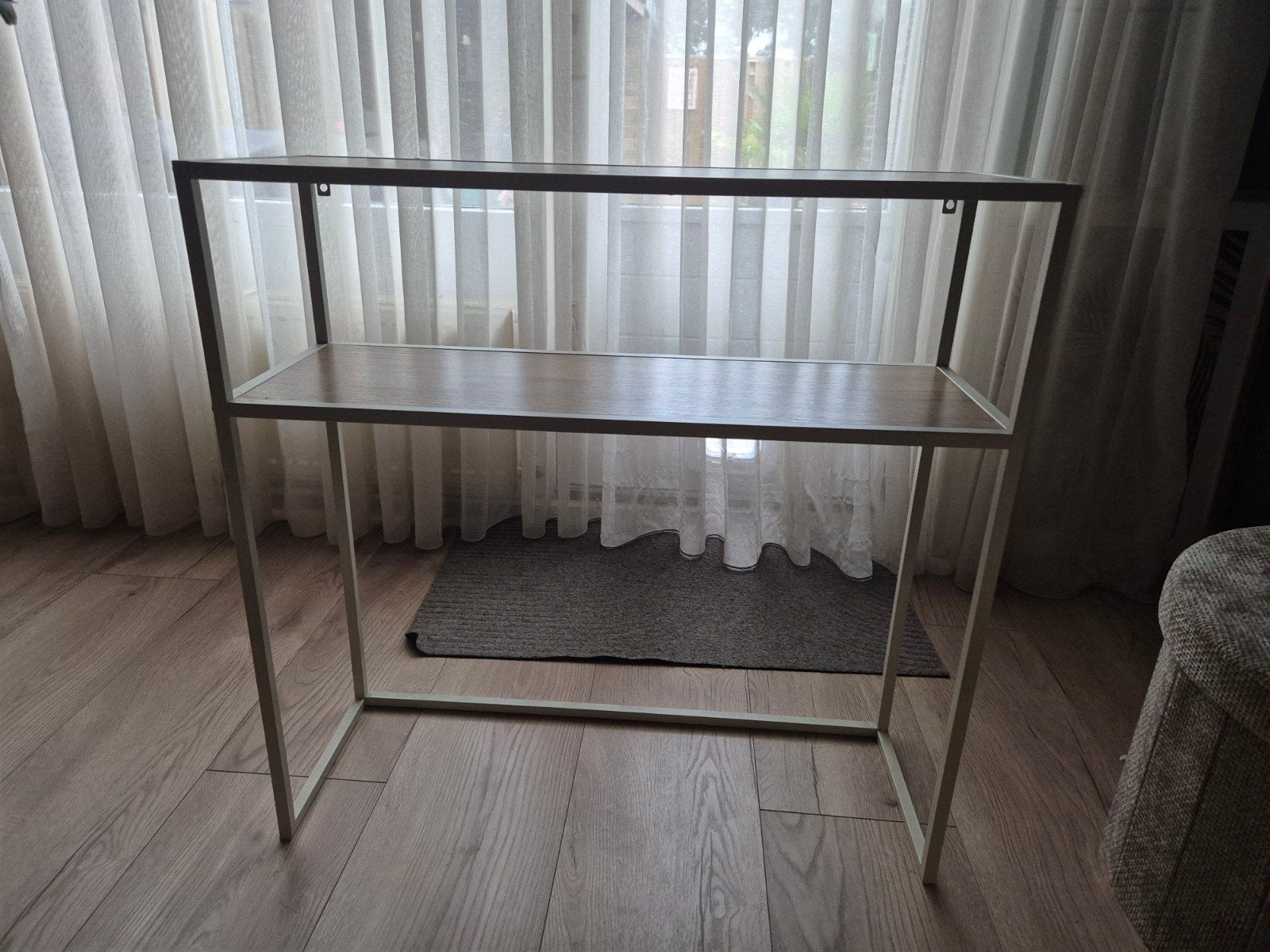 tafeltje 2x, Huis en Inrichting, 50 tot 100 cm, Zo goed als nieuw, Modern industrieel, Ophalen