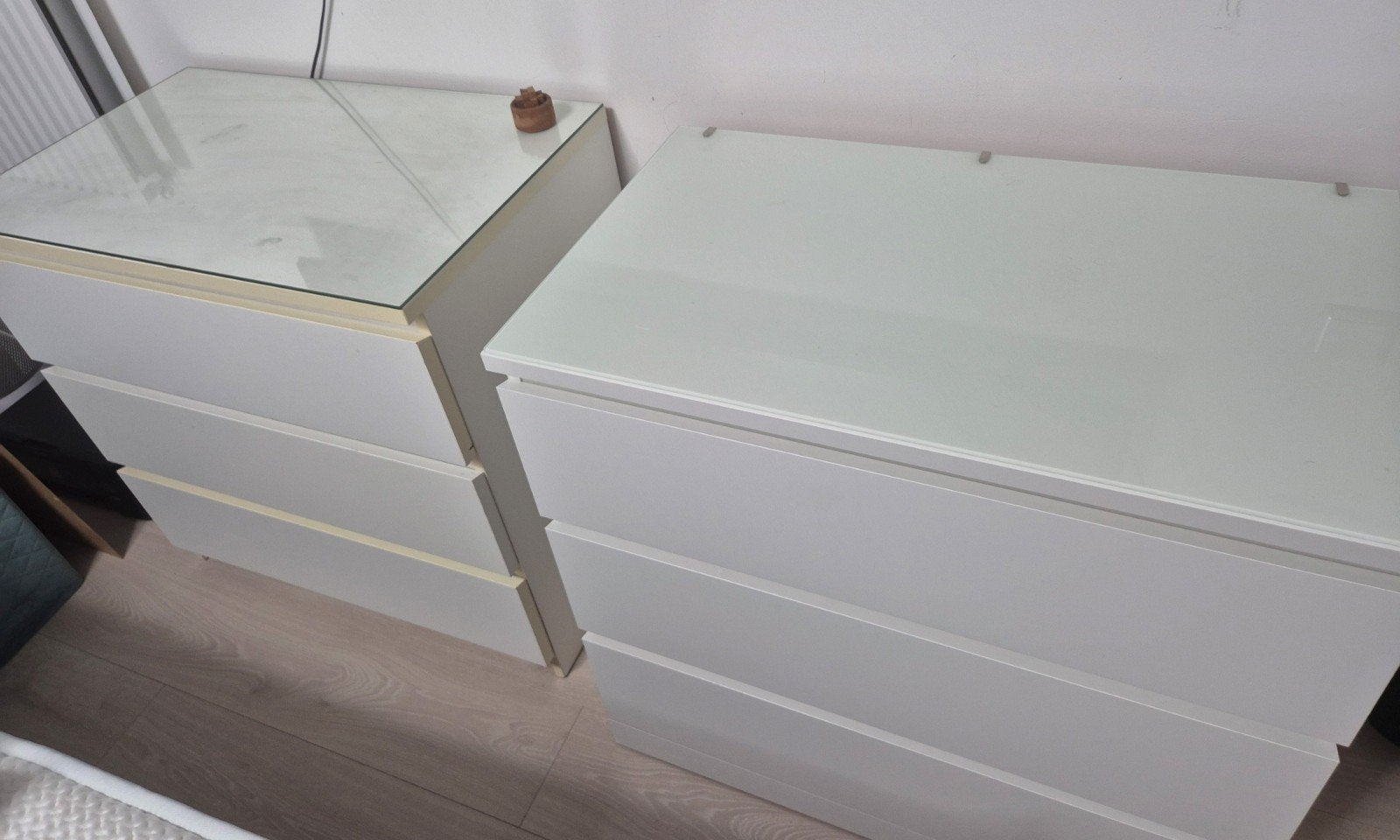 Ikea malm 3 ladekast, Zo goed als nieuw, 3 of 4 laden, Minder dan 100 cm, 25 tot 50 cm