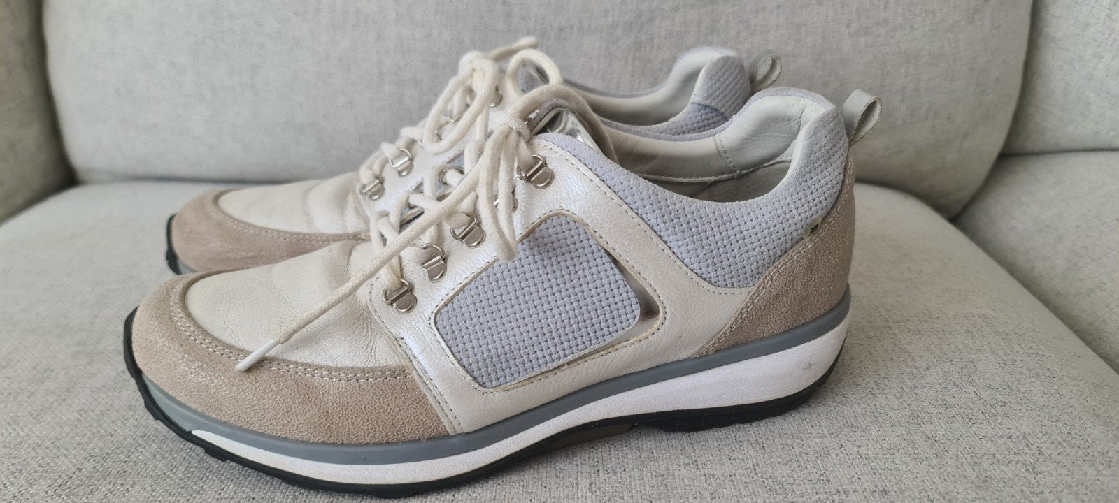 wandelschoenen Xsensible 39 H beige Lausanne, Kleding | Dames, Xsensible, Beige, Ophalen of Verzenden, Sneakers of Gympen