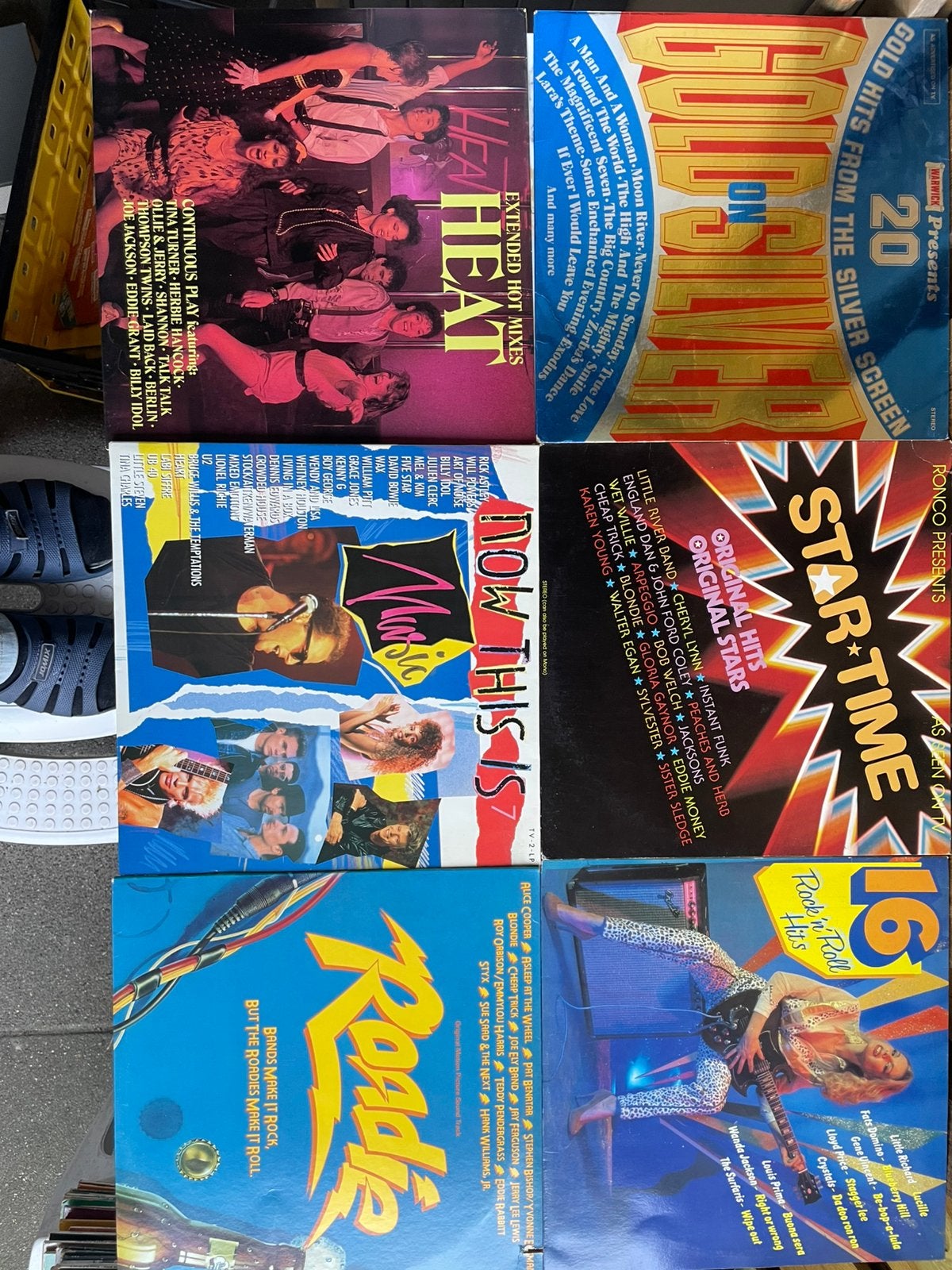 66 Verzamel LP’s Engels Rock Pop Dance Soul