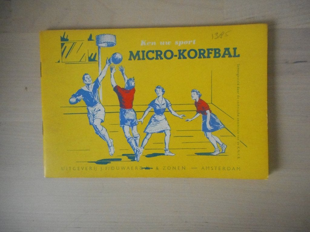 Micro-korfbal., Ophalen of Verzenden, Gelezen, Balsport