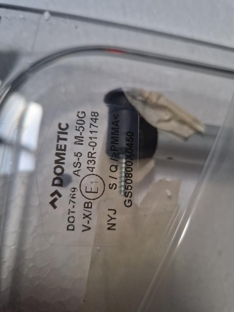 Dometic S4 raam 800x450, alleen het 'glas', Caravans en Kamperen, Ophalen of Verzenden