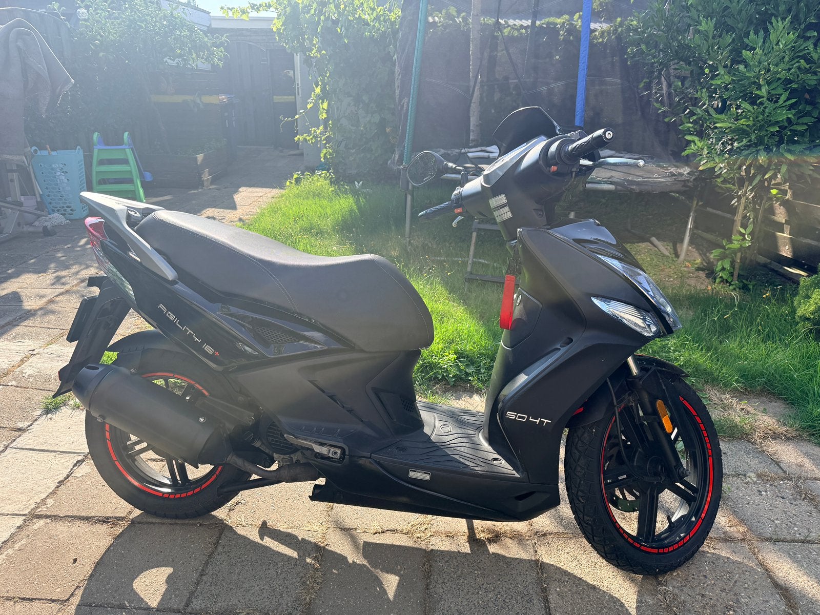 KYMCO agility16+ 50cc, Ophalen, Maximaal 45 km/u, Zo goed als nieuw, Agility
