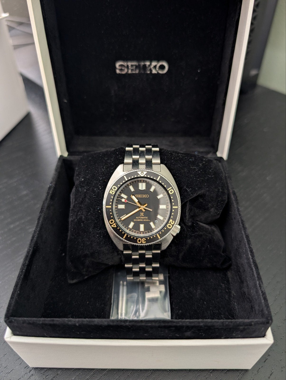 Seiko Prospex SPB315J1 Heritage Slim Turtle duik horloge, Staal, Polshorloge, Ophalen of Verzenden, Zo goed als nieuw