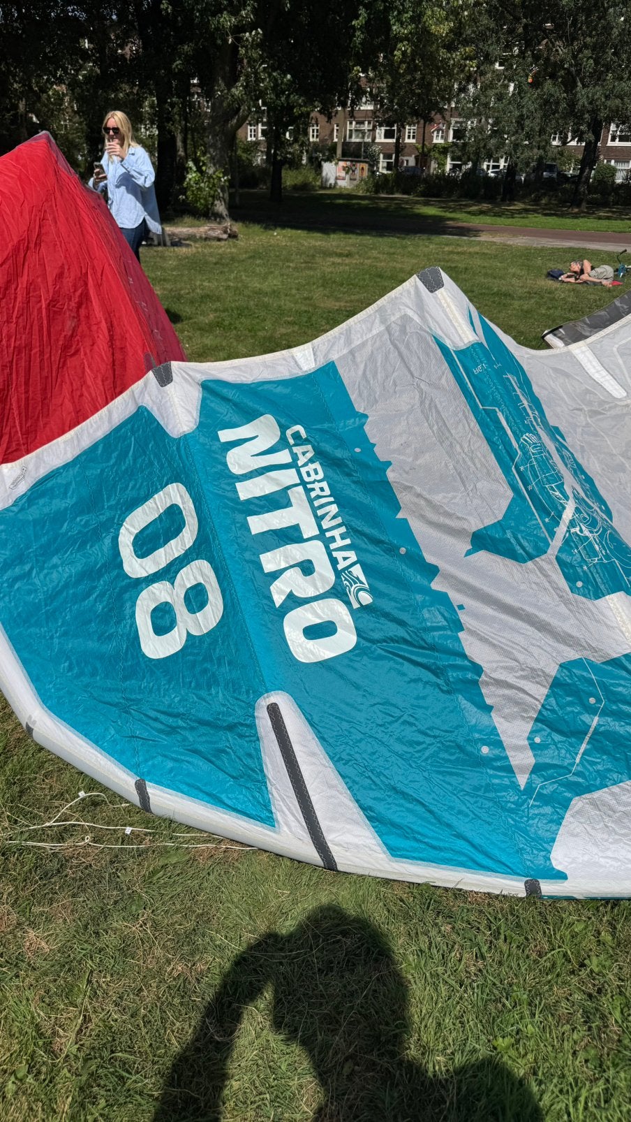 Volledige A-merk Kitesurf Set - North, Cabrinha, Reedin, Geen board, Ophalen of Verzenden, Zo goed als nieuw, 9 m²