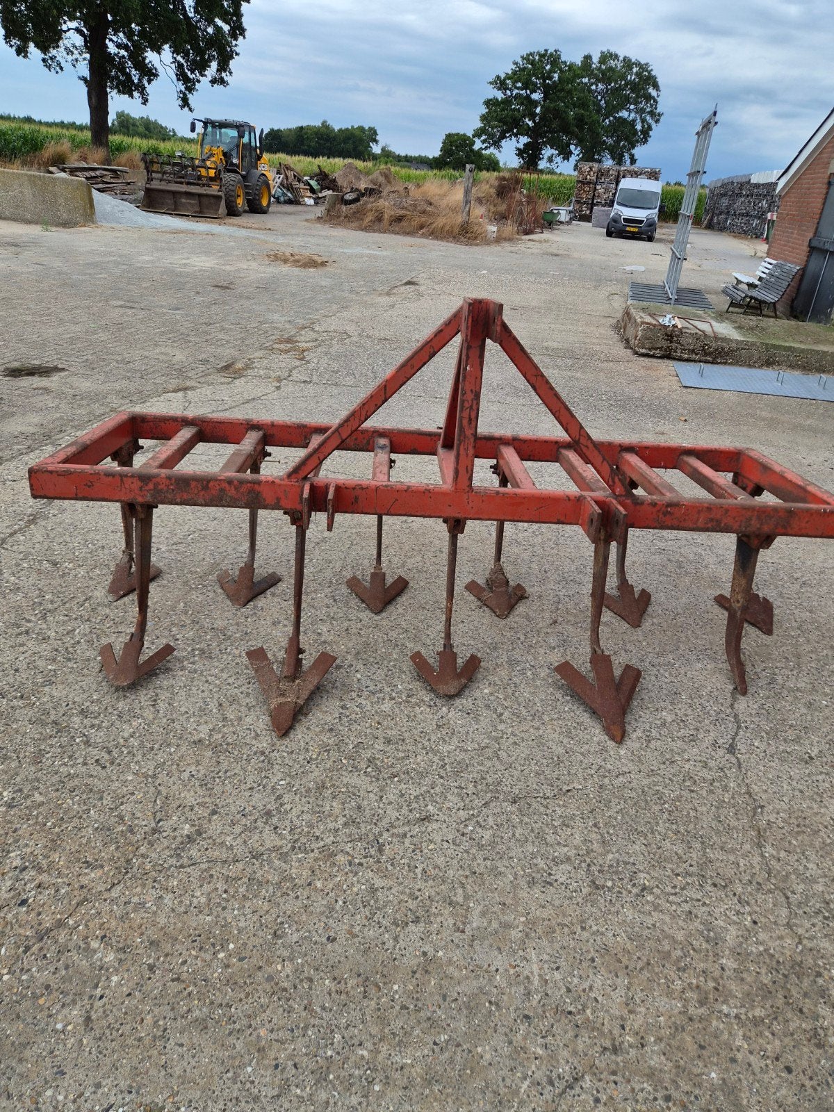 cultivator voor grondbewerking, Ophalen, Akkerbouw, Grondbewerking