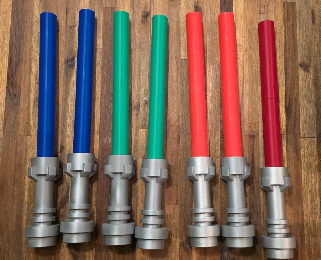 Star Wars Lightsabers 3D Geprint, Ophalen of Verzenden, Nieuw, Replica