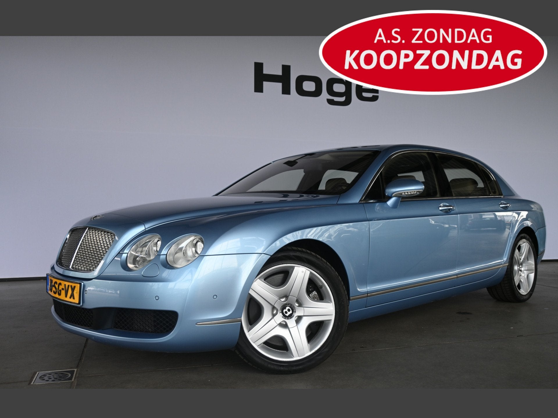 Bentley Continental Flying Spur 6.0 W12 NAP! Automaat Clima, Automaat, Gebruikt, Beige, 12 cilinders