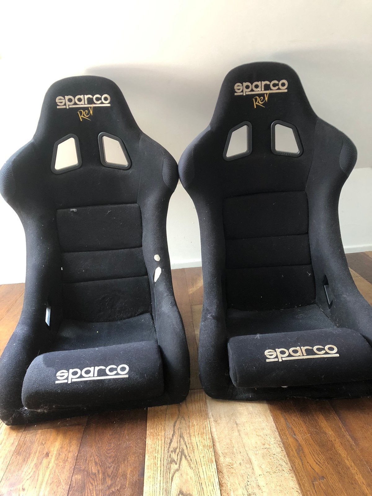 Sparco rally stoelen, Ophalen, Gebruikt