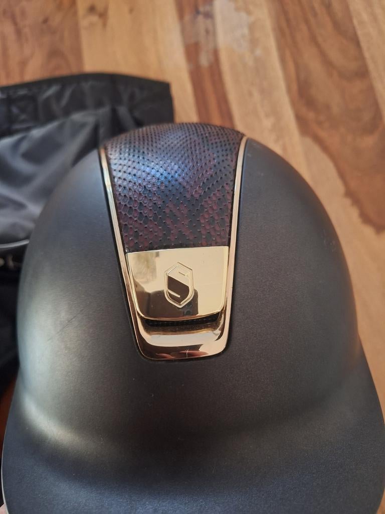 Bruine Samshield cap maat S - 56, Dieren en Toebehoren, Ophalen of Verzenden