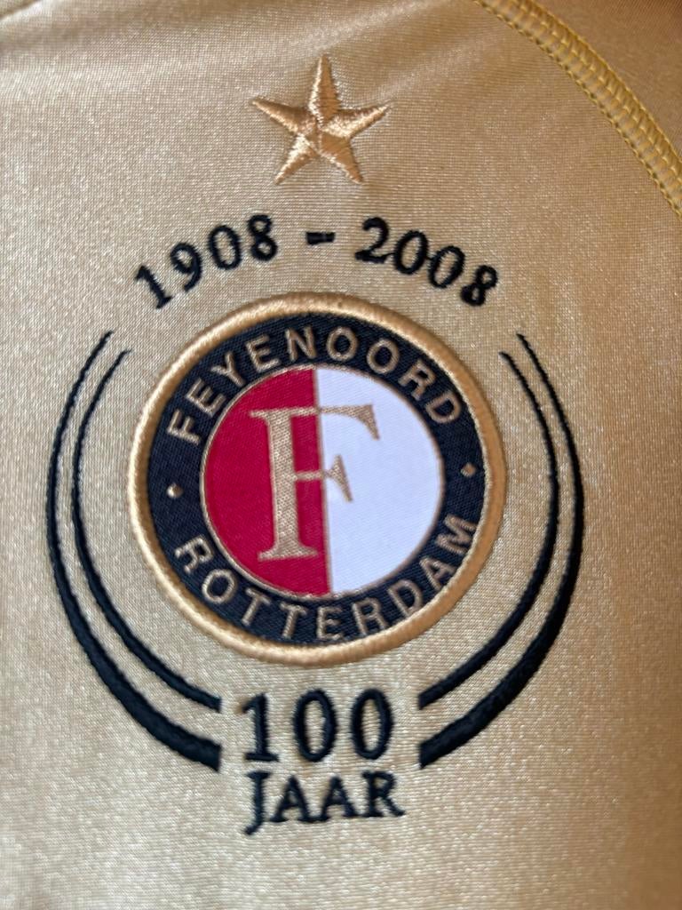 Feyenoord shirt 2008/2009 Maat S - 100 Jaar Jubileum, Sport en Fitness, Voetbal, Maat S, Ophalen of Verzenden, Gebruikt, Shirt