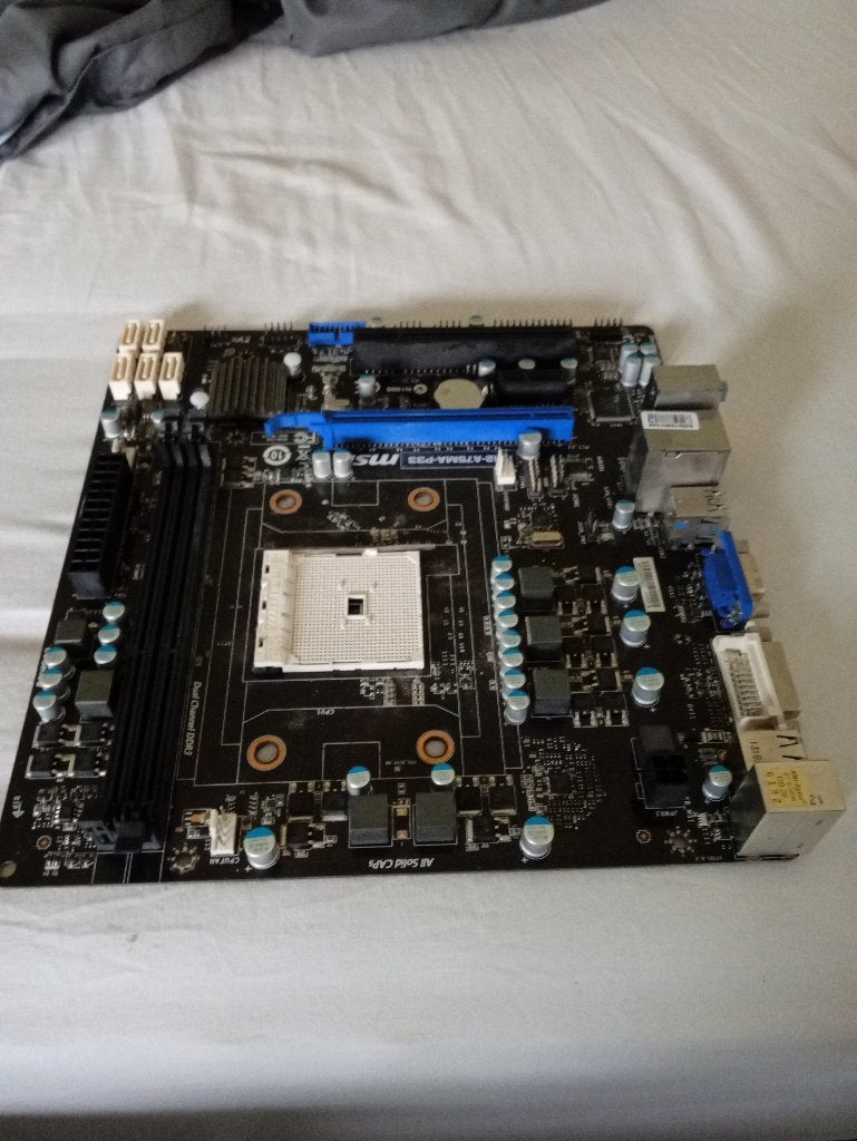 MSI FM2-A75MA-P33., Socket FM2, DDR3, Ophalen of Verzenden, Micro-ATX