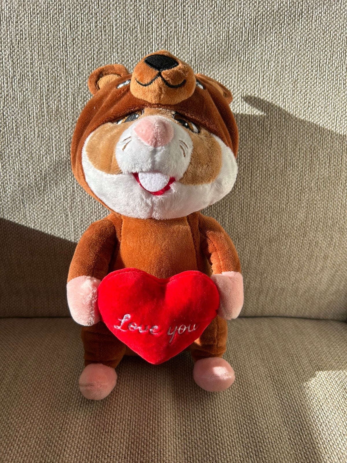 Valentijn Hamster Beertje Albert Heijn/ AH, Albert Heijn, Overige typen, Nieuw, Ophalen of Verzenden