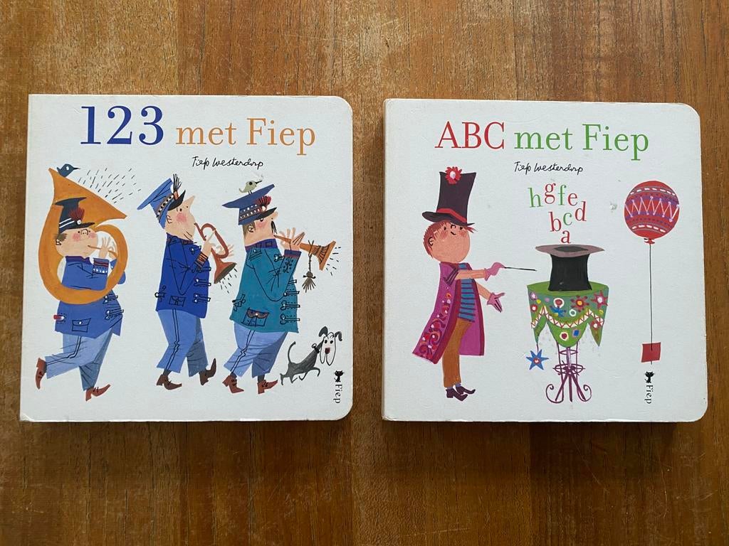 123 met Fiep & ABC met Fiep - Telboek/Abc - Fiep Westendorp, Boeken, 3 tot 4 jaar, Ophalen of Verzenden, Zo goed als nieuw, Fiep Westendorp