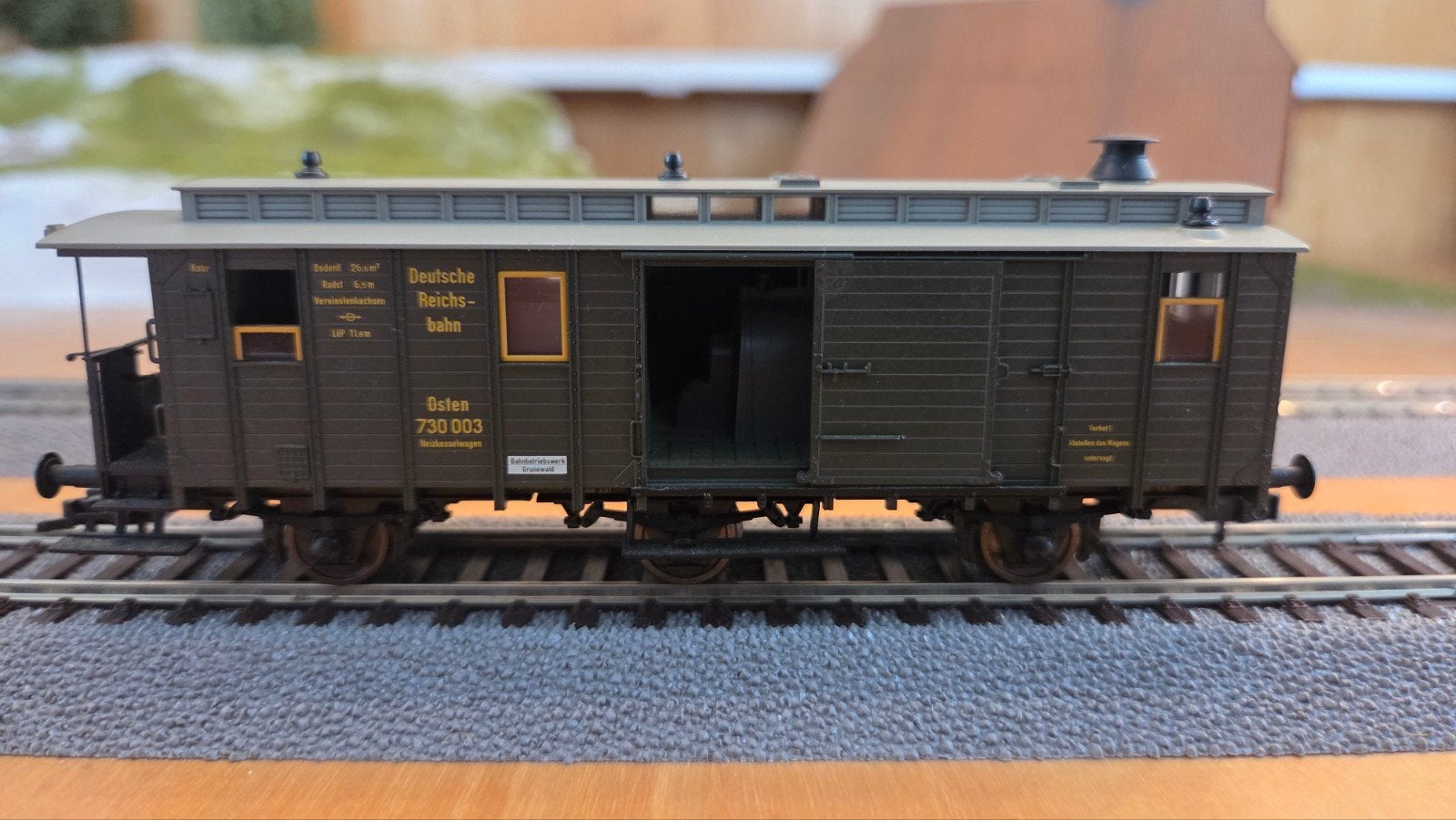 Fleischmann 5382 k Deutsche Reichsbahn Wagon, Hobby en Vrije tijd, Gelijkstroom, Fleischmann, Ophalen of Verzenden, Nieuw