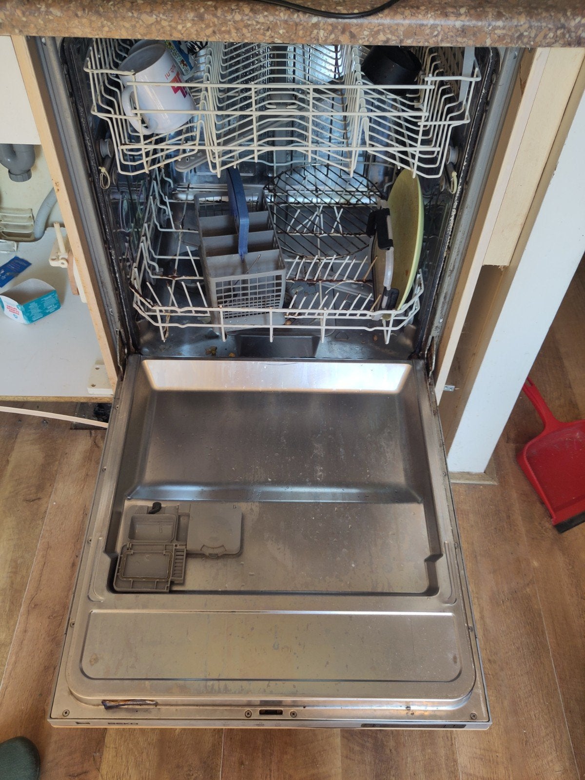 Beko vaatwasser, Ophalen, Gebruikt, 14 tot 18 liter, 85 tot 90 cm