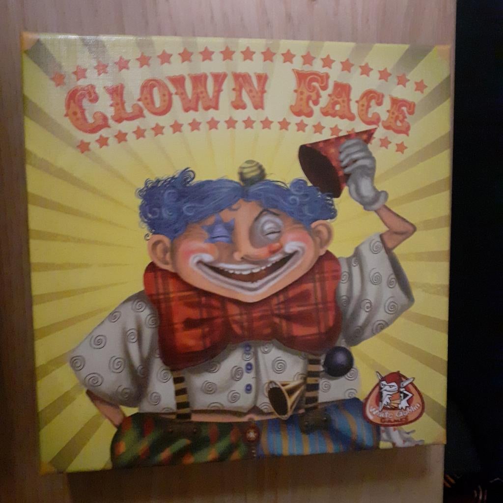 Clownface, Vijf spelers of meer, Ophalen of Verzenden, Zo goed als nieuw, White Goblin Games