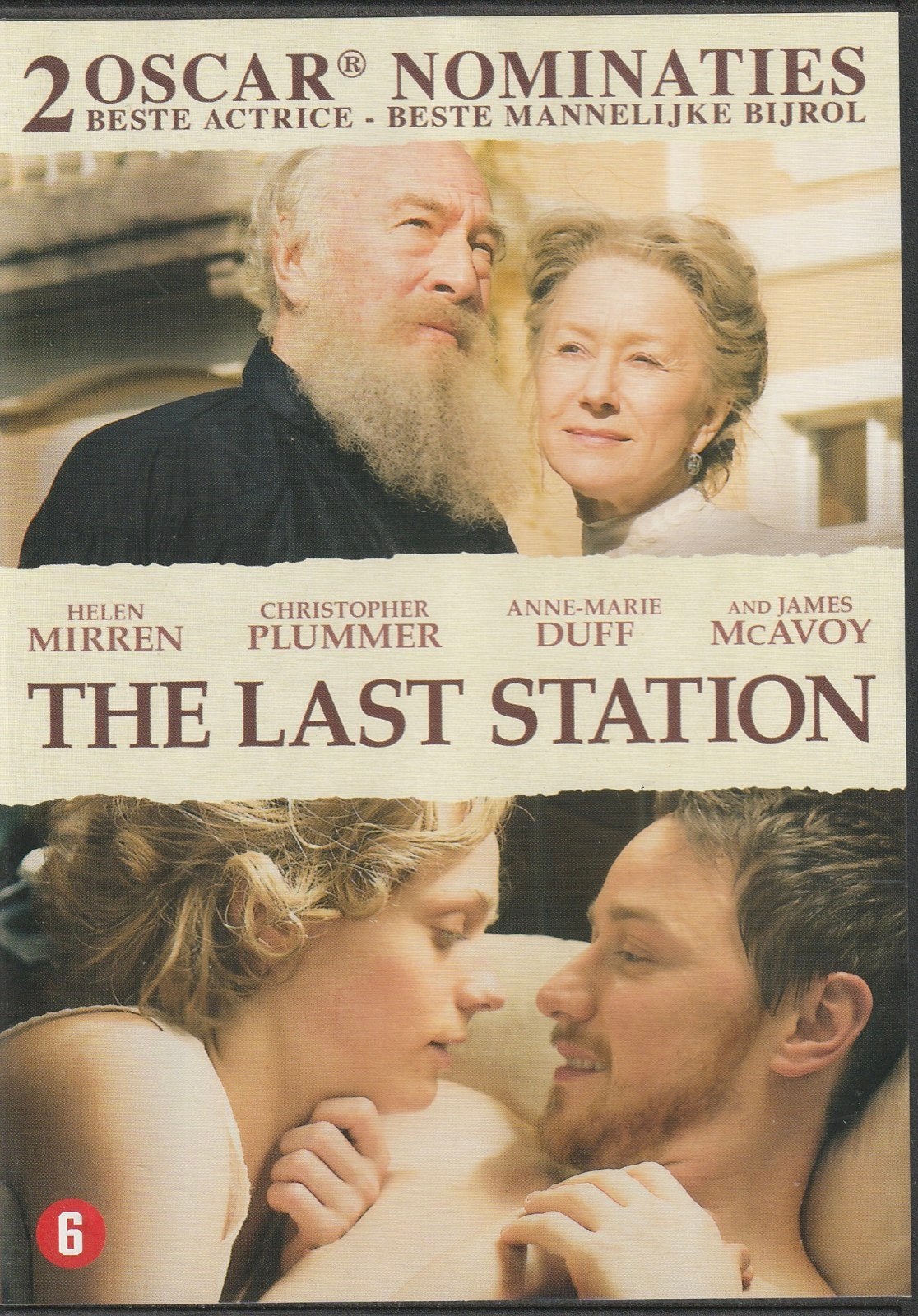 The Last Station (2009) NL DVD - Historisch drama, Engels, Verzenden, Historisch of Kostuumdrama, Nederlands