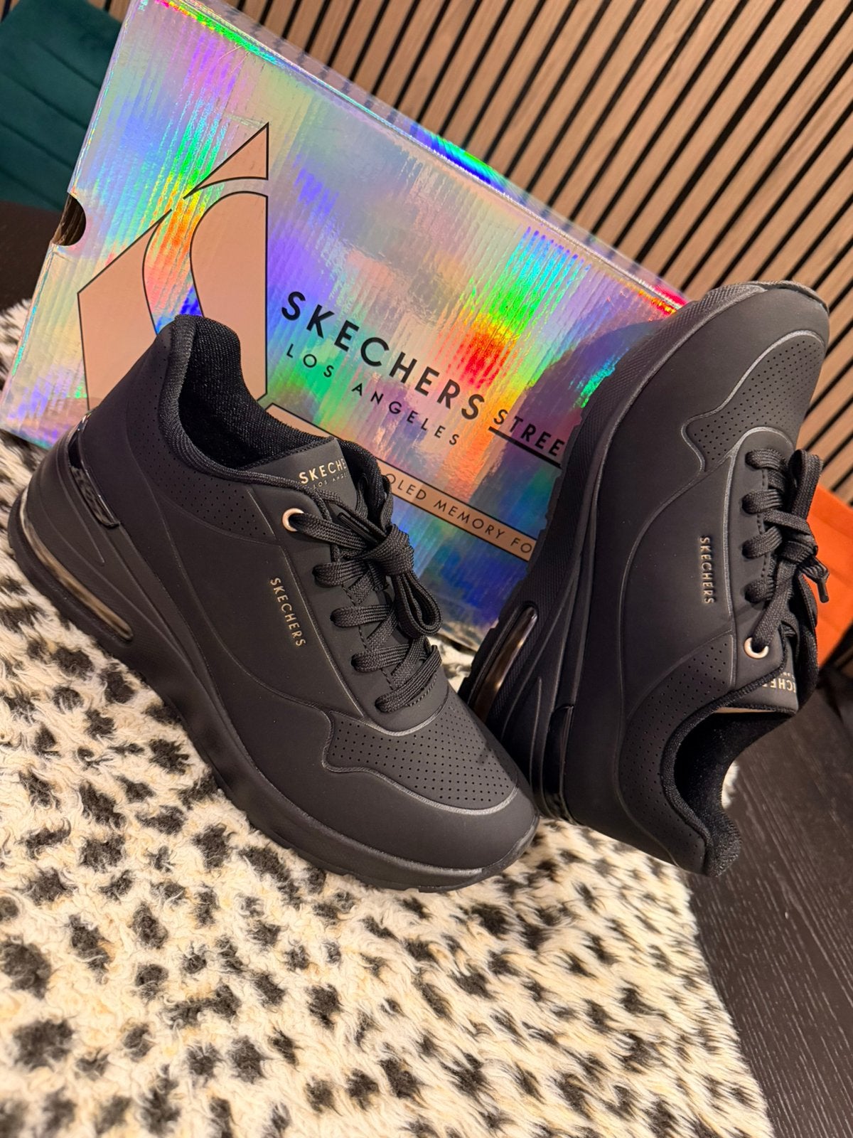 Nieuw Skechers Million Air Elevated sneakers – maat 40, Zwart, Nieuw, Ophalen of Verzenden, Sneakers of Gympen