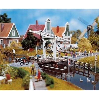 Faller: Ophaalbrug NIEUW, Hobby en Vrije tijd, Modeltreinen | H0, Overige merken, Gelijkstroom of Wisselstroom, Brug, Tunnel of Gebouw