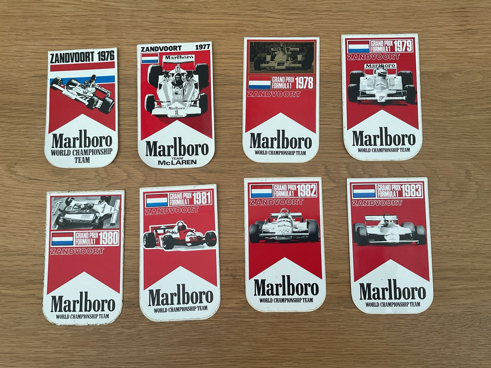 Marlboro Formule 1 Zandvoort sticker Collectie (1976-1983), Ophalen of Verzenden, Gebruikt, Formule 1